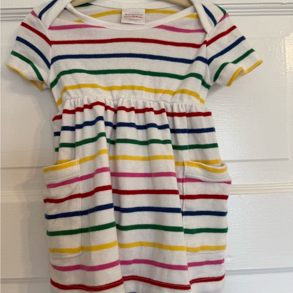 Hanna Andersson Striped Dress Baby Girl